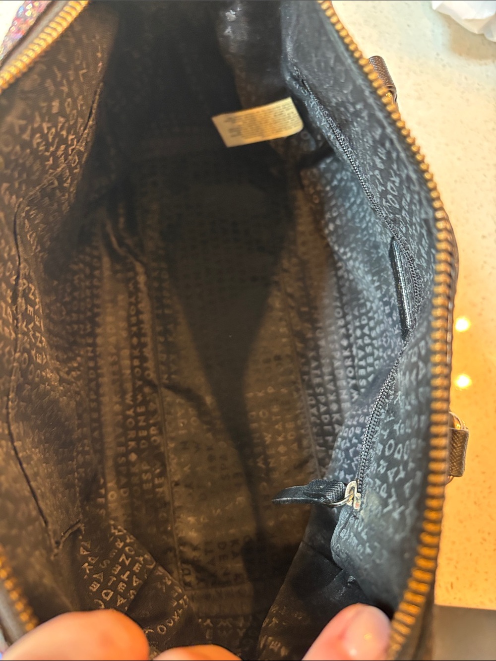 Kate Spade Laurel Way Glitter Crossbody - Picture 10 of 11
